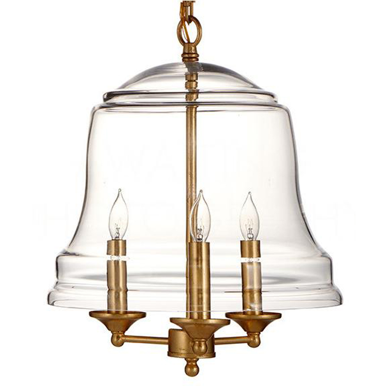 Люстра Glass Dome Chandelier Золотой Люстра Glass Dome Chandelier Золотой в Костроме | Loft Concept
