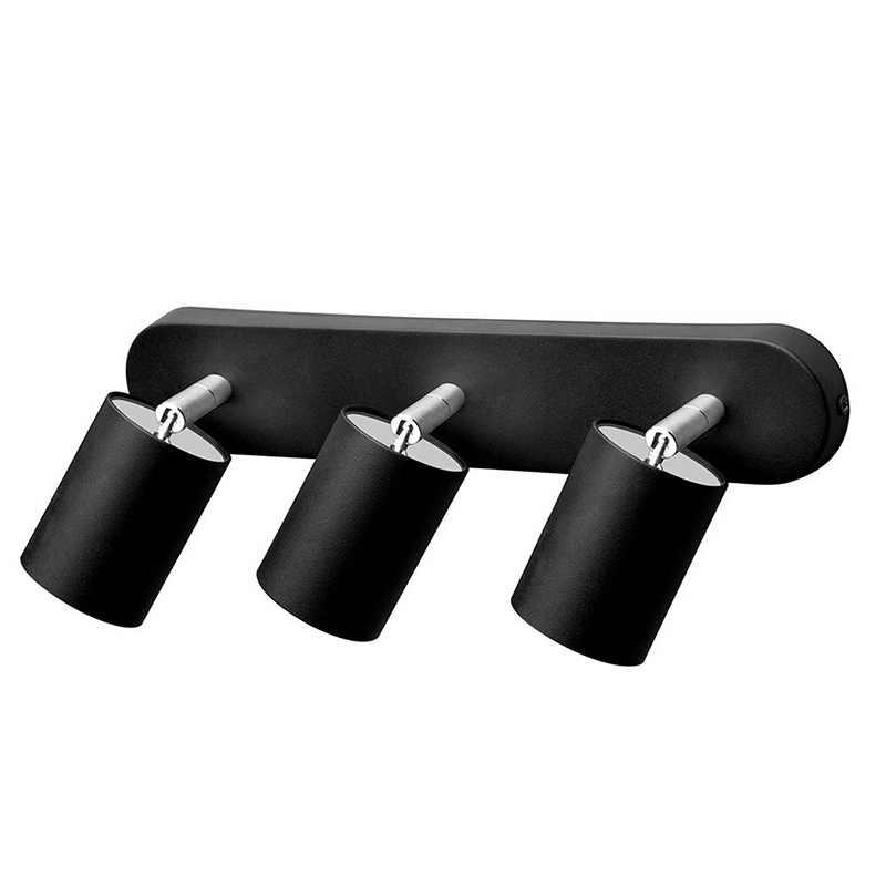 Бра Celis Spot Wall Lamp Trio black Черный Бра Celis Spot Wall Lamp Trio black Черный в Костроме | Loft Concept