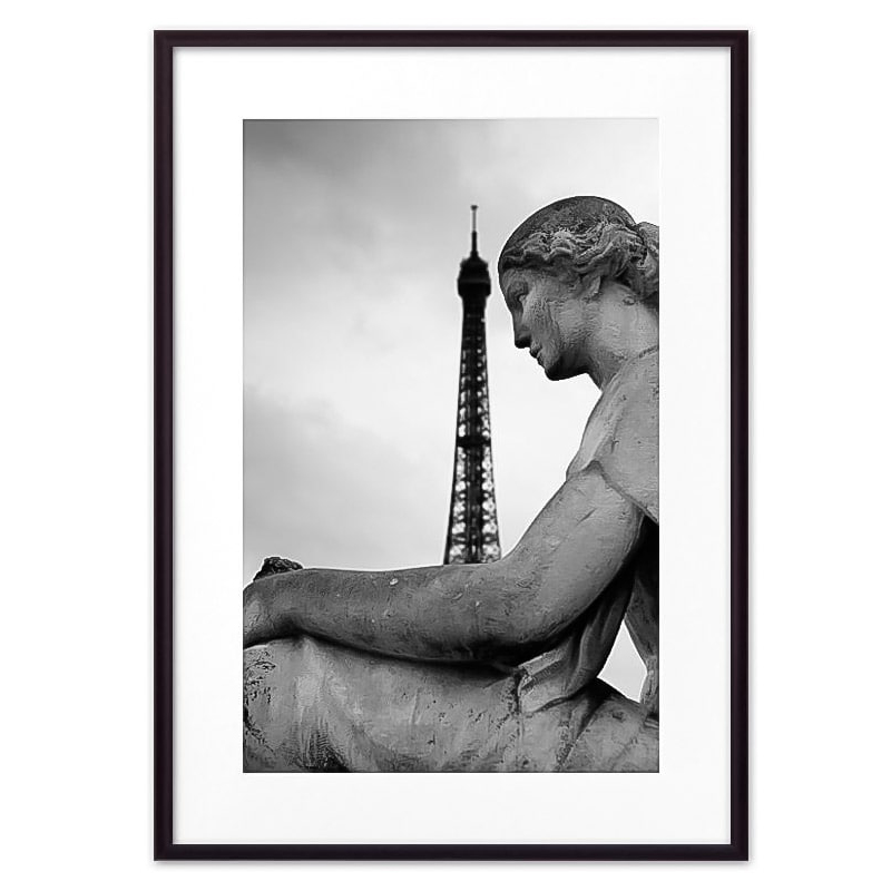 Постер Woman Statue in Paris Постер Woman Statue in Paris в Костроме | Loft Concept