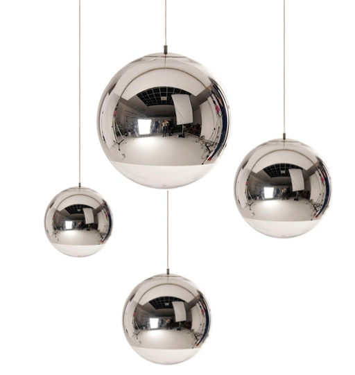Подвесной светильник Mirror Ball Серебряный Подвесной светильник Mirror Ball Серебряный в Костроме | Loft Concept