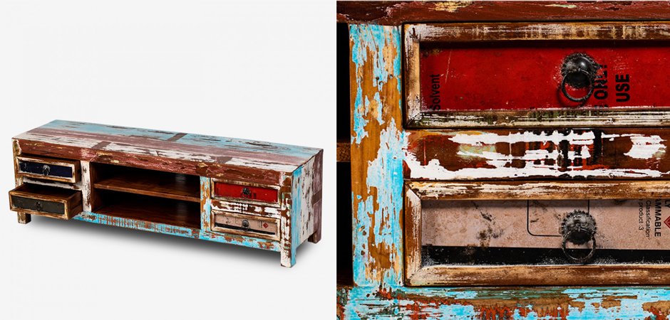 TV-тумба Antique Wood TV TV-тумба Antique Wood TV - Loft-Concept в Костроме