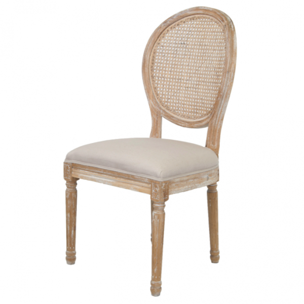 Стул French chairs Provence Beige Rattan 2 Chair Бежевый Стул French chairs Provence Beige Rattan 2 Chair Бежевый в Костроме | Loft Concept