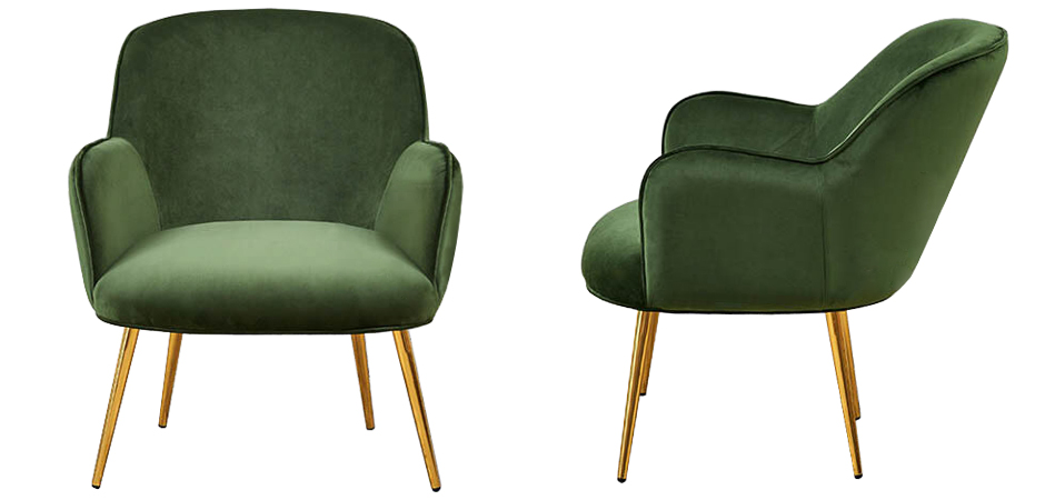 Кресло Waldeck Chair Green Кресло Waldeck Chair Green - Loft-Concept в Костроме