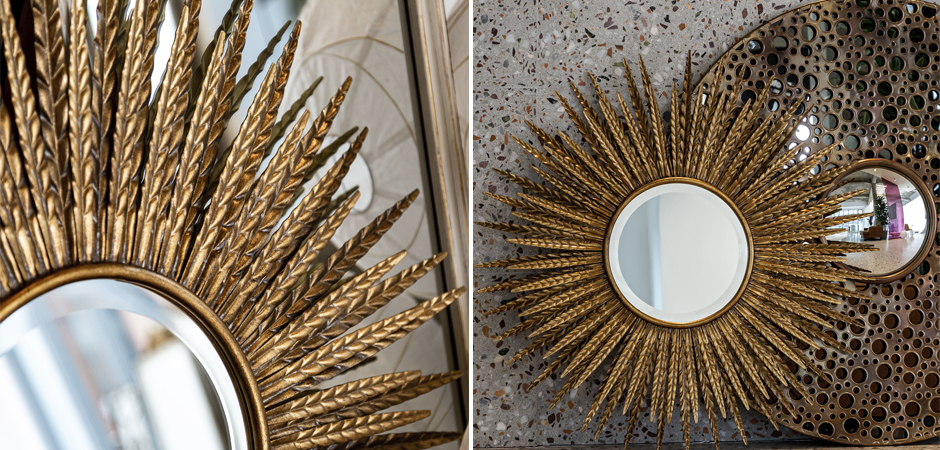 Зеркало Feathers Sun Mirror Зеркало Feathers Sun Mirror - Loft-Concept в Костроме