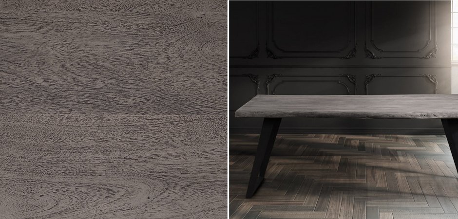 Обеденный стол Eco Dark Wood Обеденный стол Eco Dark Wood - Loft-Concept в Костроме