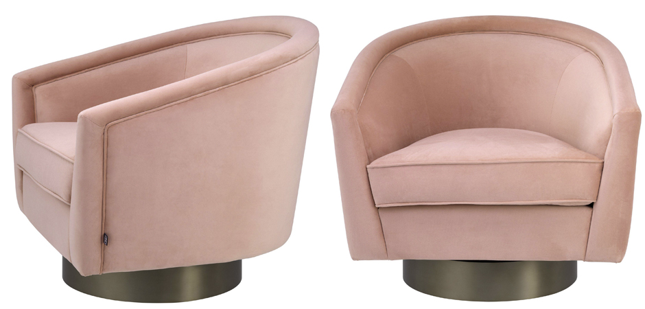 Кресло Eichholtz Swivel Chair Catene nude Кресло Eichholtz Swivel Chair Catene nude - Loft-Concept в Костроме