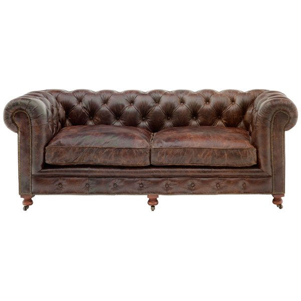 Диван Chesterfield Rebel Sofa Andrew Martin Коричневый Диван Chesterfield Rebel Sofa Andrew Martin Коричневый в Костроме | Loft Concept