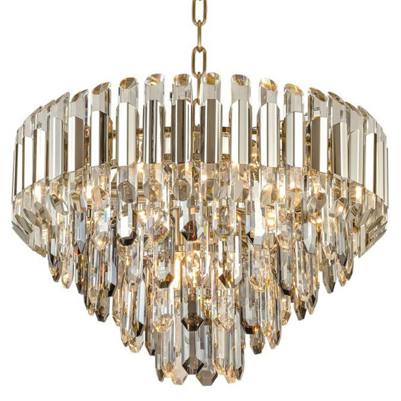 Люстра Odeon Light Chandelier 50 Прозрачное Стекло Никель Люстра Odeon Light Chandelier 50 Прозрачное Стекло Никель в Костроме | Loft Concept