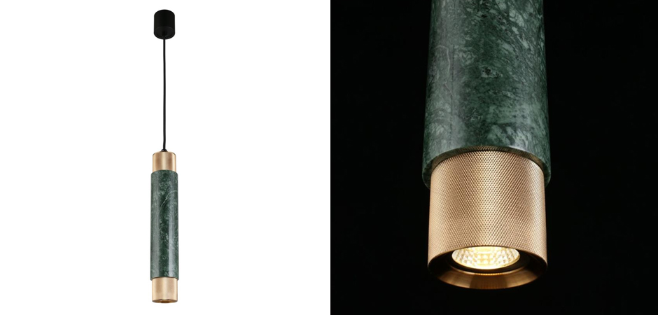 Подвесной светильник Cocktail Tube Изумрудный Подвесной светильник Cocktail Tube Изумрудный - Loft-Concept в Костроме
