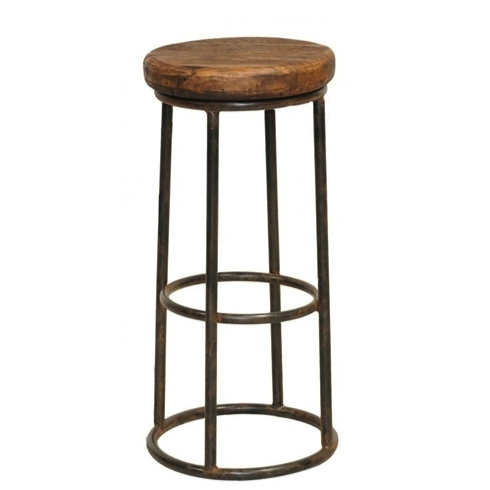 Барный стул Industrial Rust London Bar Stool Коричневый Барный стул Industrial Rust London Bar Stool Коричневый в Костроме | Loft Concept