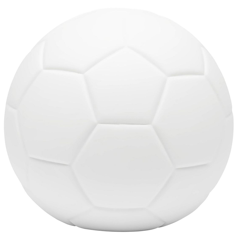 Керамическая настольная лампа Football Белый Керамическая настольная лампа Football Белый в Костроме | Loft Concept