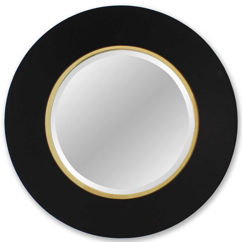 Зеркало Black Circle Mirror Зеркало Black Circle Mirror в Костроме | Loft Concept