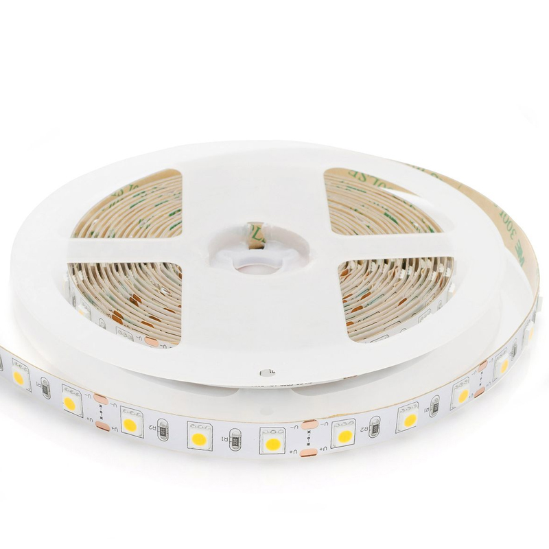Светодиодная лента 14,4W/m 60LED/m 5050SMD теплый белый Белый Светодиодная лента 14,4W/m 60LED/m 5050SMD теплый белый Белый в Костроме | Loft Concept