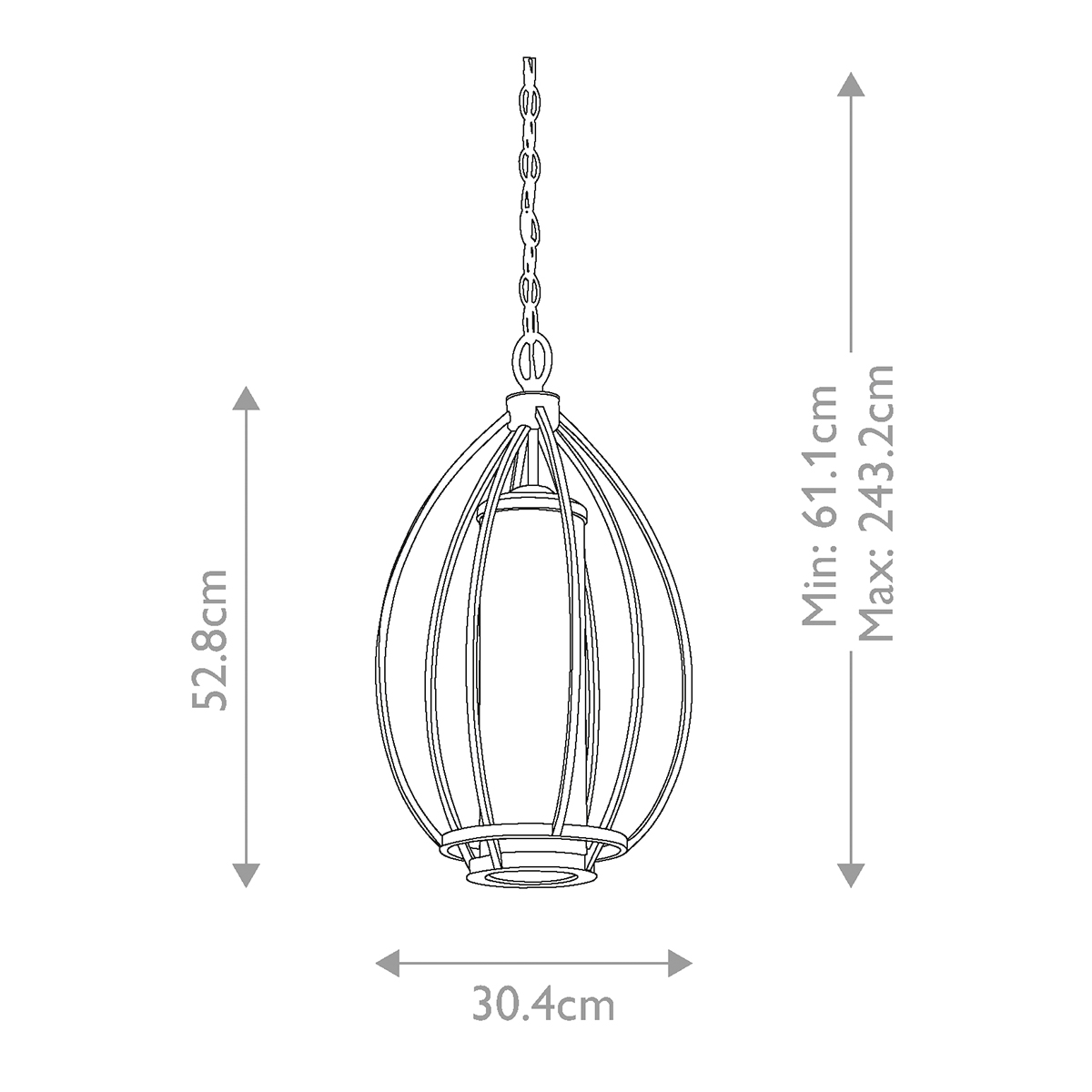 Подвесной светильник овальной формы с цилиндрическим плафоном в цвете сусальное серебро Kichler в Костроме