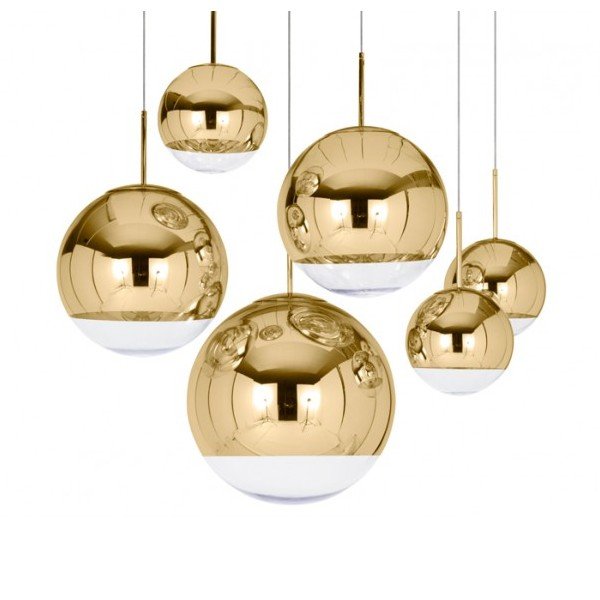 Подвесной светильник Mirror Ball Gold Золотой Подвесной светильник Mirror Ball Gold Золотой в Костроме | Loft Concept