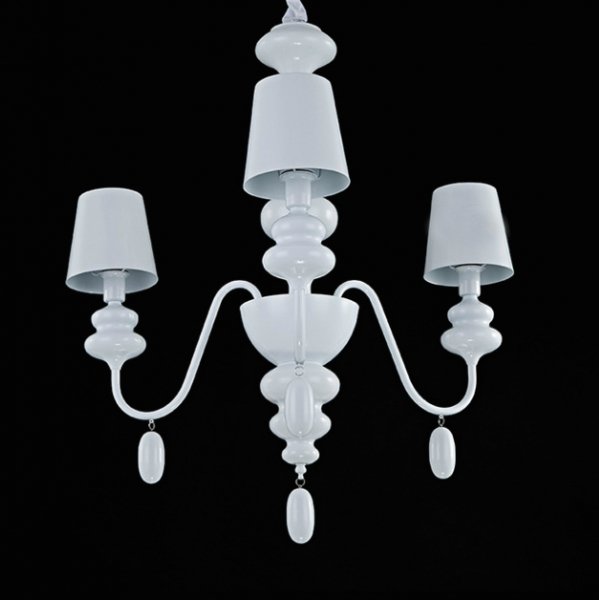 Люстра Masiero Eva Chandelier 3 Белый Люстра Masiero Eva Chandelier 3 Белый в Костроме | Loft Concept