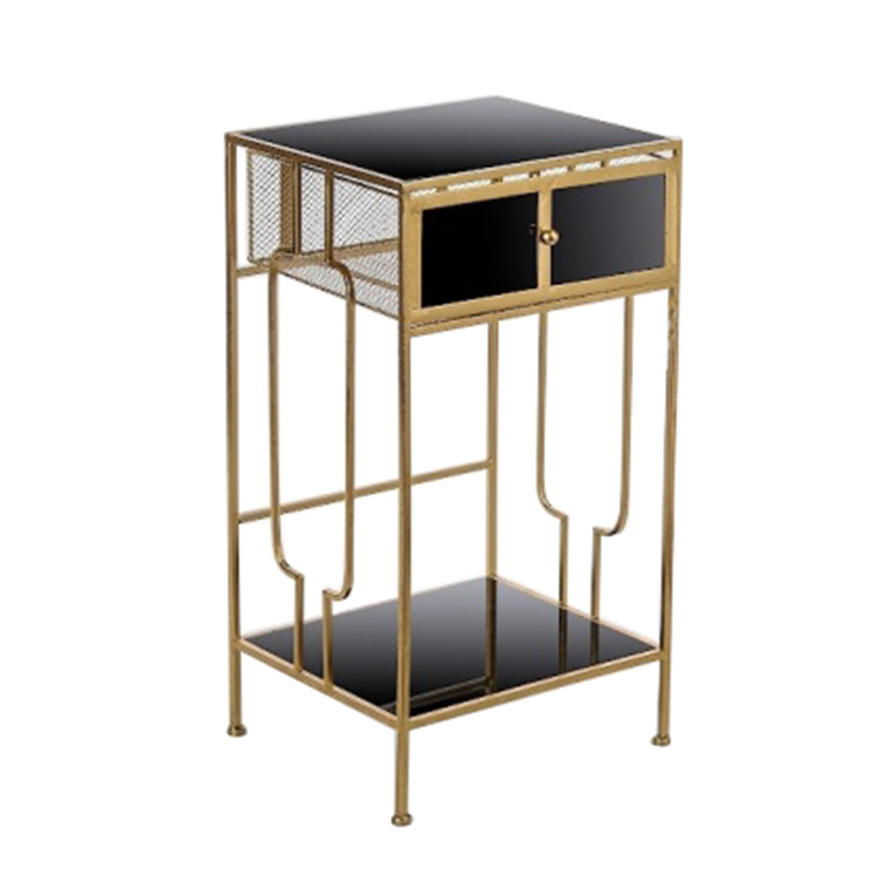 Приставной Стол Campbell Gold Золотой Приставной Стол Campbell Gold Золотой в Костроме | Loft Concept