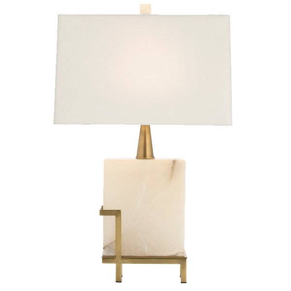 Настольная лампа Art-Deco White marble Lamp Белый Мрамор Bianco Настольная лампа Art-Deco White marble Lamp Белый Мрамор Bianco в Костроме | Loft Concept