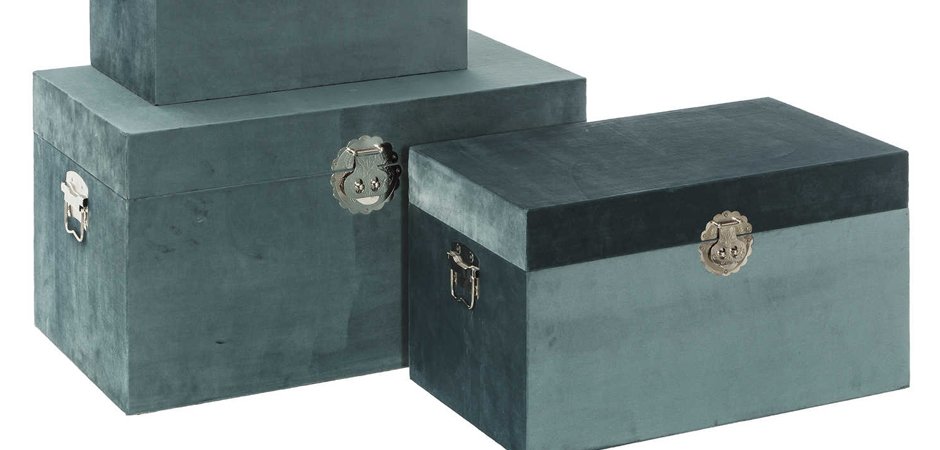 Комплект сундуков Turquoise Texture Комплект сундуков Turquoise Texture - Loft-Concept в Костроме