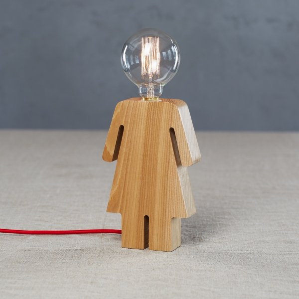 Настольная лампа Wooden Girl Настольная лампа Wooden Girl в Костроме | Loft Concept