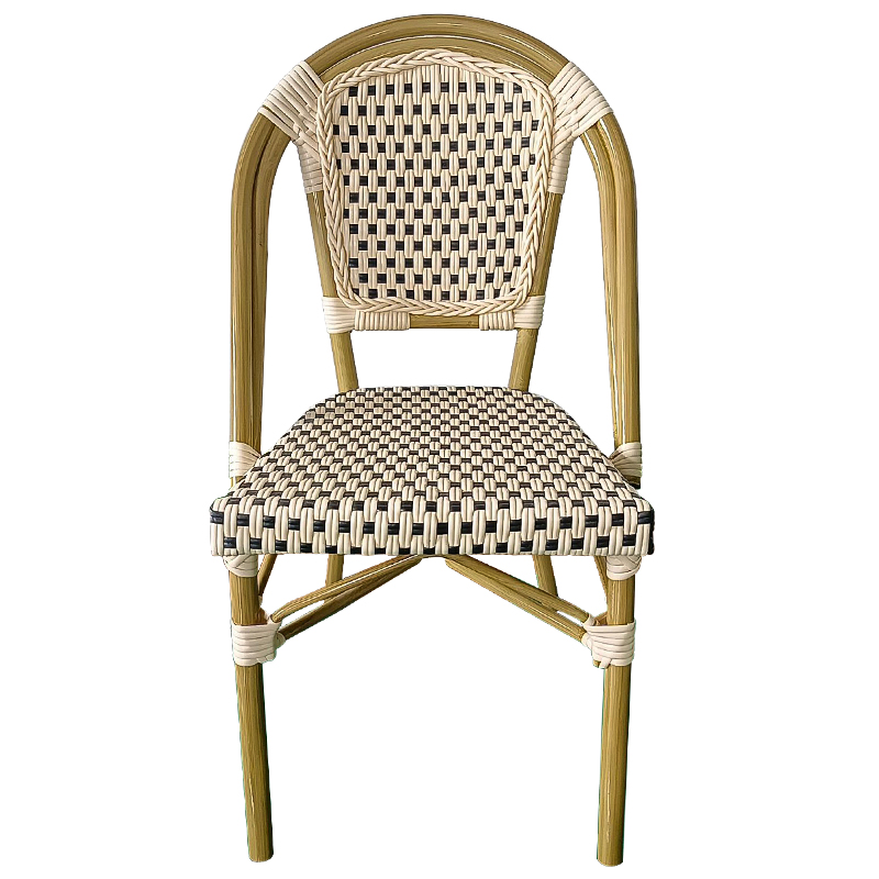 Стул ротанг Wicker Roderick Rattan Chair Бежевый Древесина Коричневый Белый Стул ротанг Wicker Roderick Rattan Chair Бежевый Древесина Коричневый Белый в Костроме | Loft Concept