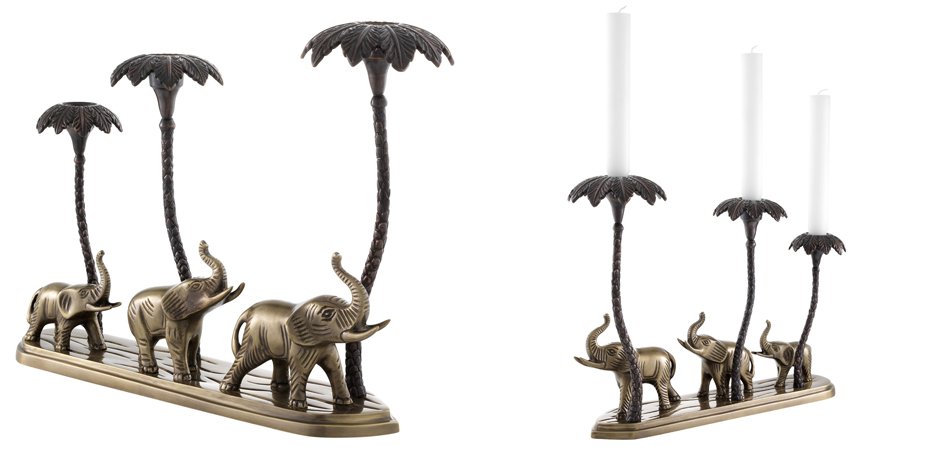 Подсвечник Eichholtz Candle Holder Trio Подсвечник Eichholtz Candle Holder Trio - Loft-Concept в Костроме