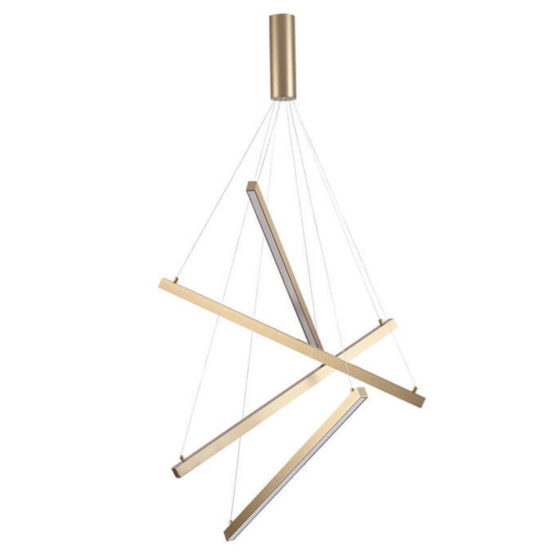 Люстра Massemin Chandelier gold 65 Золотой Люстра Massemin Chandelier gold 65 Золотой в Костроме | Loft Concept
