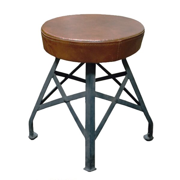 Барный стул Vintage Bar Chair Коричневый Черный Барный стул Vintage Bar Chair Коричневый Черный в Костроме | Loft Concept