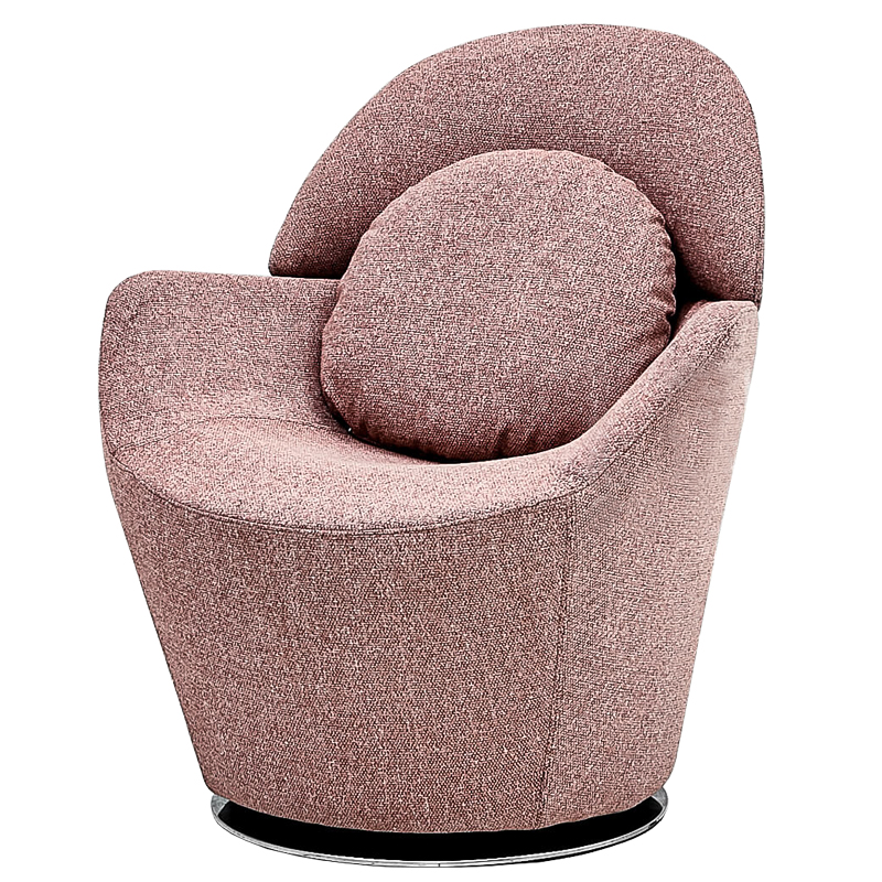 Кресло Daisy Chair Розовый пастельный Черный Кресло Daisy Chair Розовый пастельный Черный в Костроме | Loft Concept