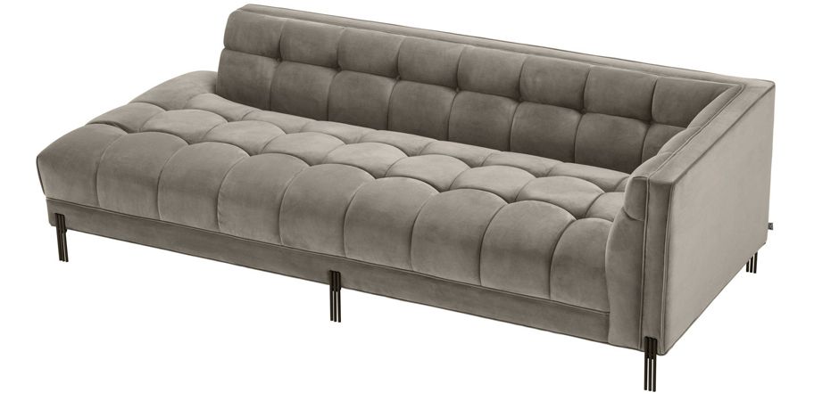 Кушетка Eichholtz Lounge Sofa Sienna Right greige - фото №1
