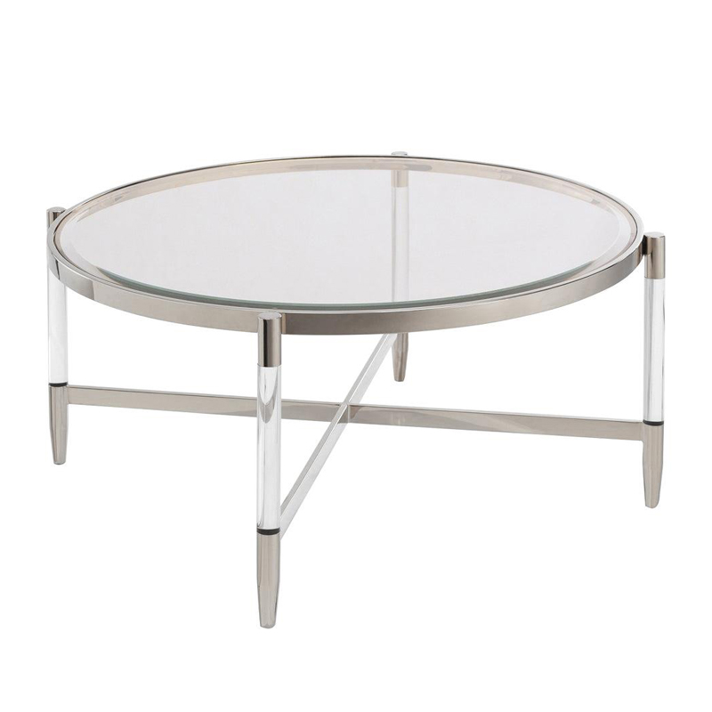 Кофейный стол Existential Silver Coffee Table Серебряный Кофейный стол Existential Silver Coffee Table Серебряный в Костроме | Loft Concept