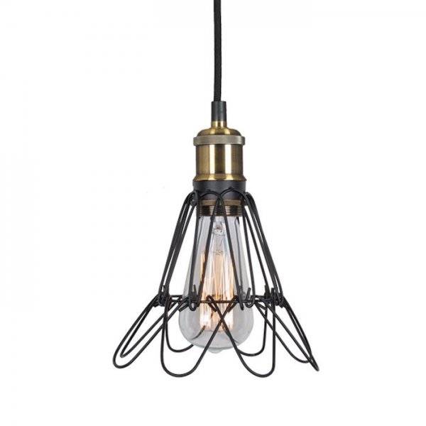 Подвесной светильник Cage Filament Pendant Подвесной светильник Cage Filament Pendant в Костроме | Loft Concept