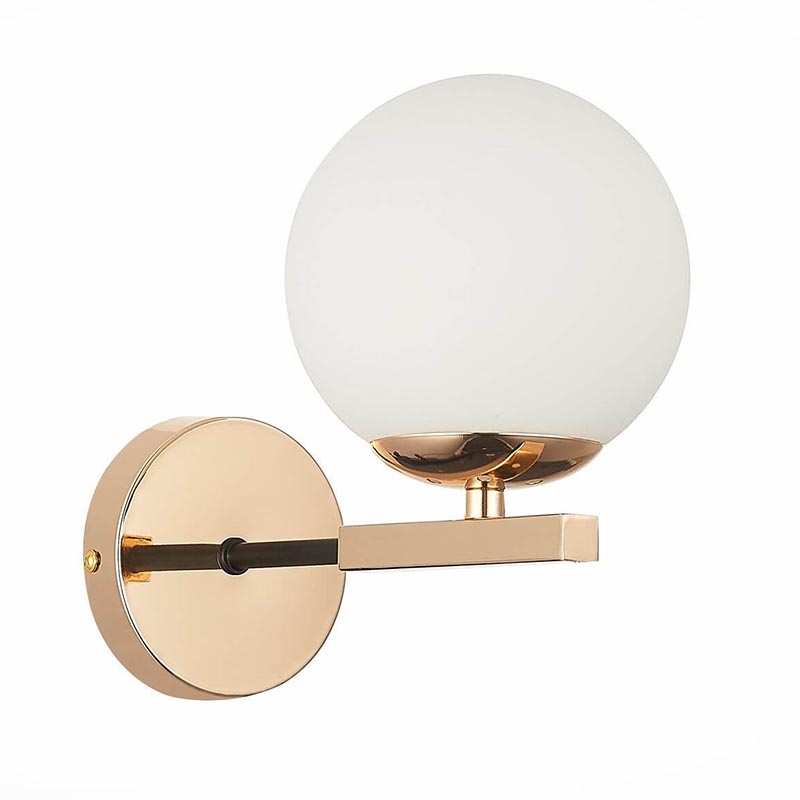 Бра Bertilde Sconce Золотой Белый Бра Bertilde Sconce Золотой Белый в Костроме | Loft Concept