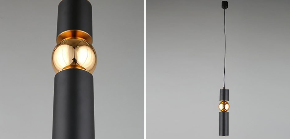 Подвесной светильник Lee Broom Fulcrum Золото и Черный Подвесной светильник Lee Broom Fulcrum Золото и Черный - Loft-Concept в Костроме