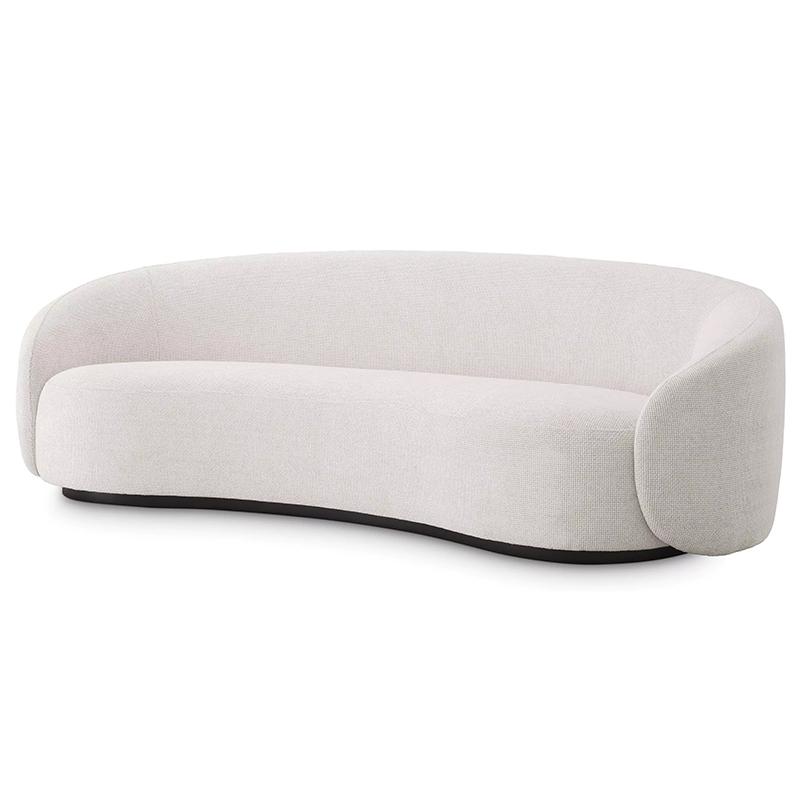 Диван Eichholtz Sofa Amore Молочный Черный Черный Молочный Диван Eichholtz Sofa Amore Молочный Черный Черный Молочный в Костроме | Loft Concept