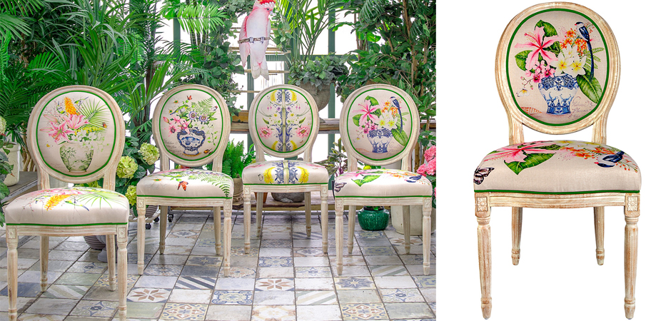 Стул Pink Hibiscus Stool Стул Pink Hibiscus Stool - Loft-Concept в Костроме