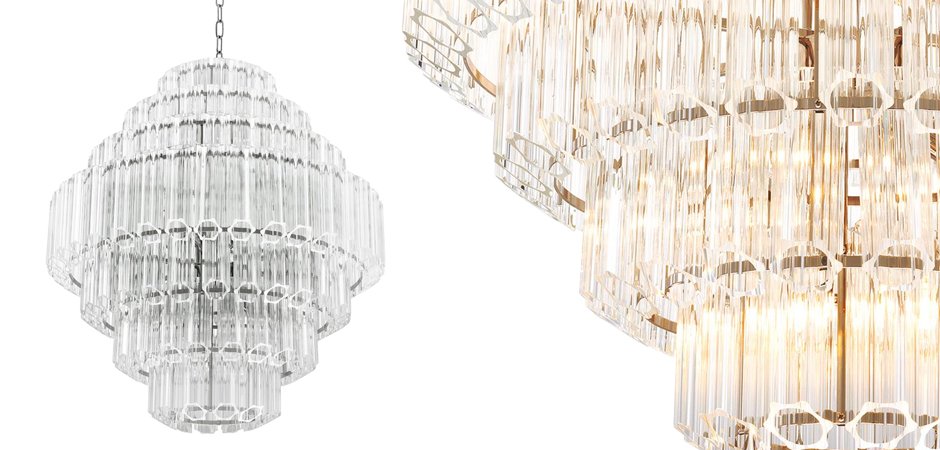 Люстра Chandelier Vittoria L Clear Люстра Chandelier Vittoria L Clear - Loft-Concept в Костроме