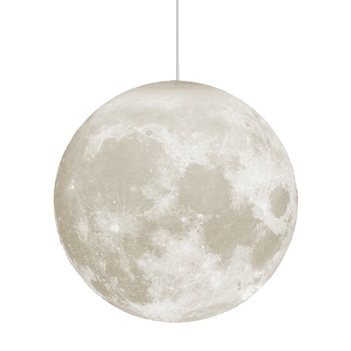 Подвесной светильник Moon Белый Подвесной светильник Moon Белый в Костроме | Loft Concept