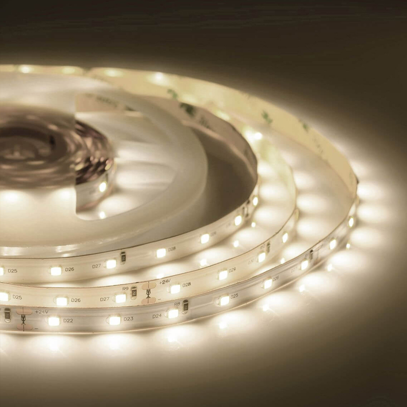 Светодиодная лента 48W/m 60Led/m 2835SMD теплый белый 5M Белый Светодиодная лента 48W/m 60Led/m 2835SMD теплый белый 5M Белый в Костроме | Loft Concept