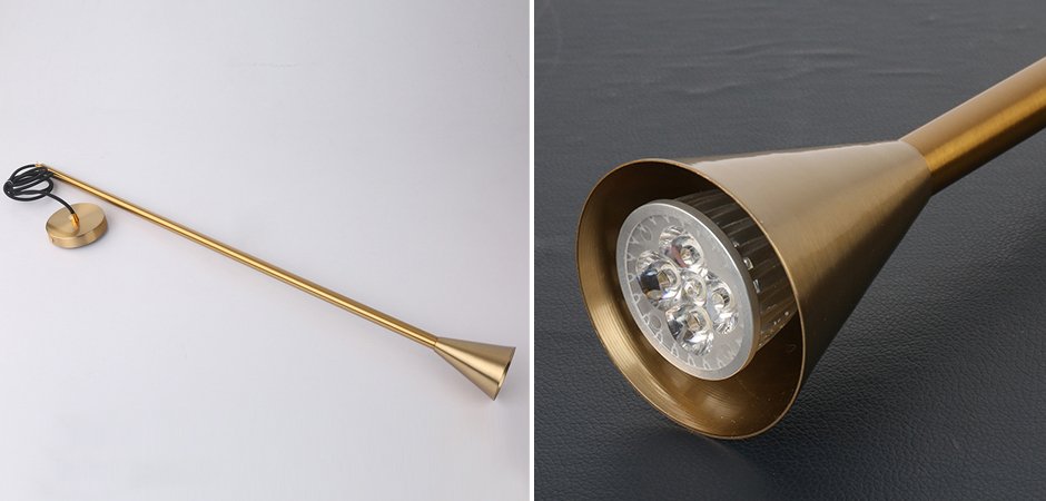 Подвесной светильник Brass Pipe Подвесной светильник Brass Pipe - Loft-Concept в Костроме