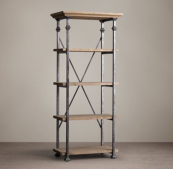 Стеллаж Retro Oak Rack Стеллаж Retro Oak Rack в Костроме | Loft Concept
