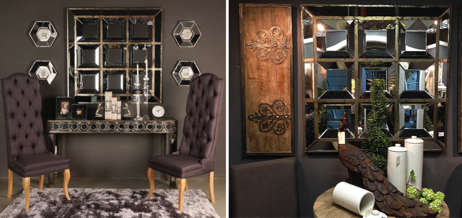 Зеркало настенное Patina FourSquare Зеркало настенное Patina FourSquare - Loft-Concept в Костроме