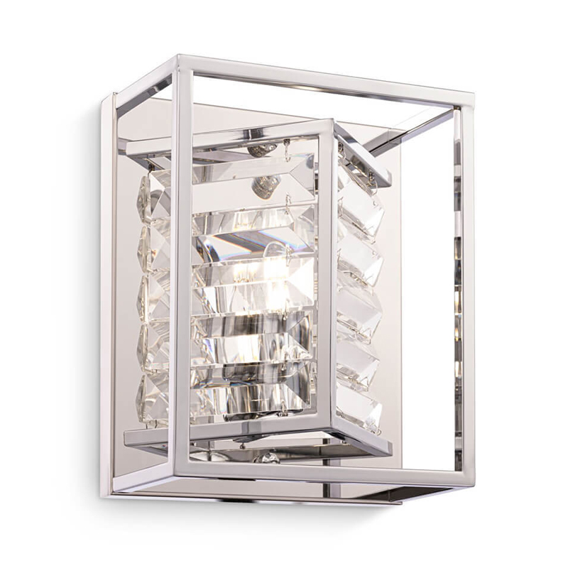 Бра Algernon Light Sconce chrome Хром Бра Algernon Light Sconce chrome Хром в Костроме | Loft Concept