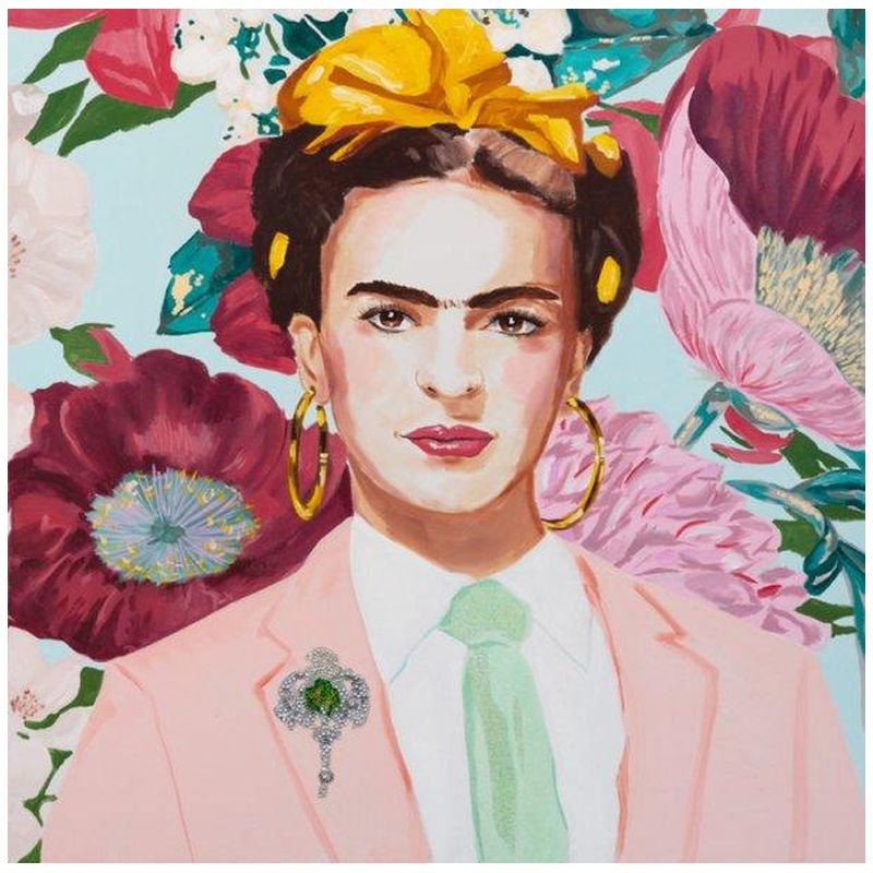 Картина Frida with Peach Suit Мульти Картина Frida with Peach Suit Мульти в Костроме | Loft Concept