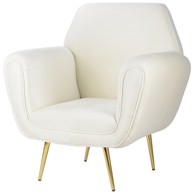 Кресло Minotti Lounge Chairs Gigi Radice Белый Кресло Minotti Lounge Chairs Gigi Radice Белый в Костроме | Loft Concept