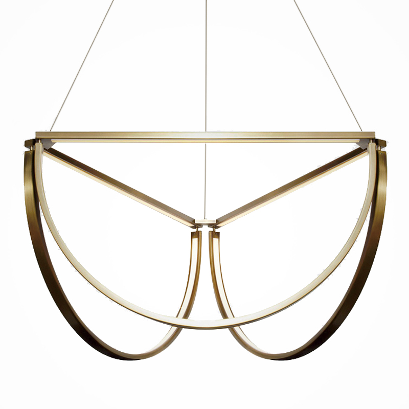 Подвесной светильник Solana Hanging lamp Золотой Подвесной светильник Solana Hanging lamp Золотой в Костроме | Loft Concept