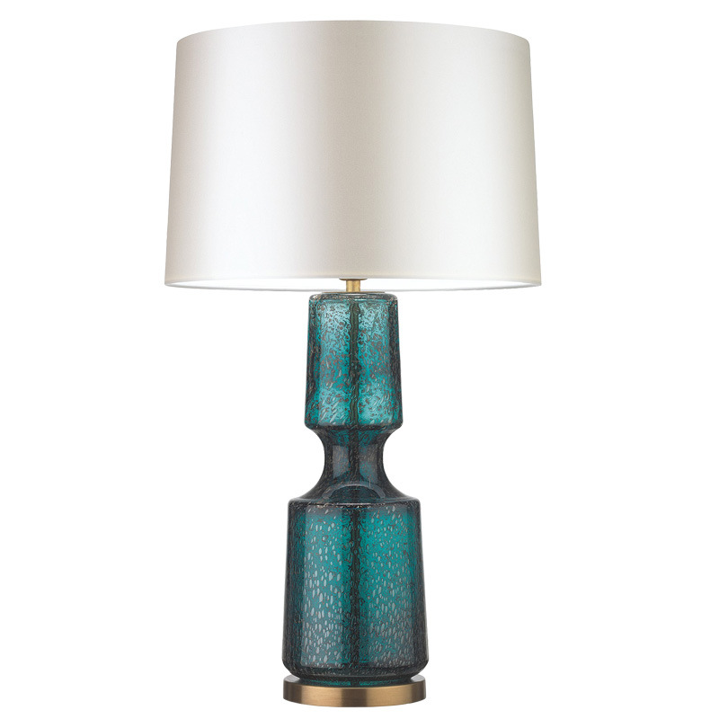 Настольная лампа Antero Teal Table Lamp Бирюзовый Молочный Настольная лампа Antero Teal Table Lamp Бирюзовый Молочный в Костроме | Loft Concept