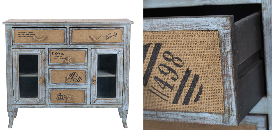 Комод в стиле прованс Beige-Blue Provence Комод в стиле прованс Beige-Blue Provence - Loft-Concept в Костроме