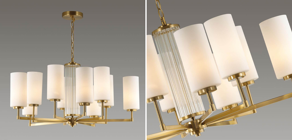 Люстра Pillars на 10 ламп - Loft-Concept в Костроме