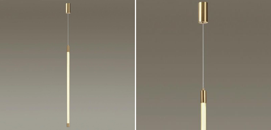 Подвесной светильник Bronze Trumpet tube светодиодный Подвесной светильник Bronze Trumpet tube светодиодный - Loft-Concept в Костроме